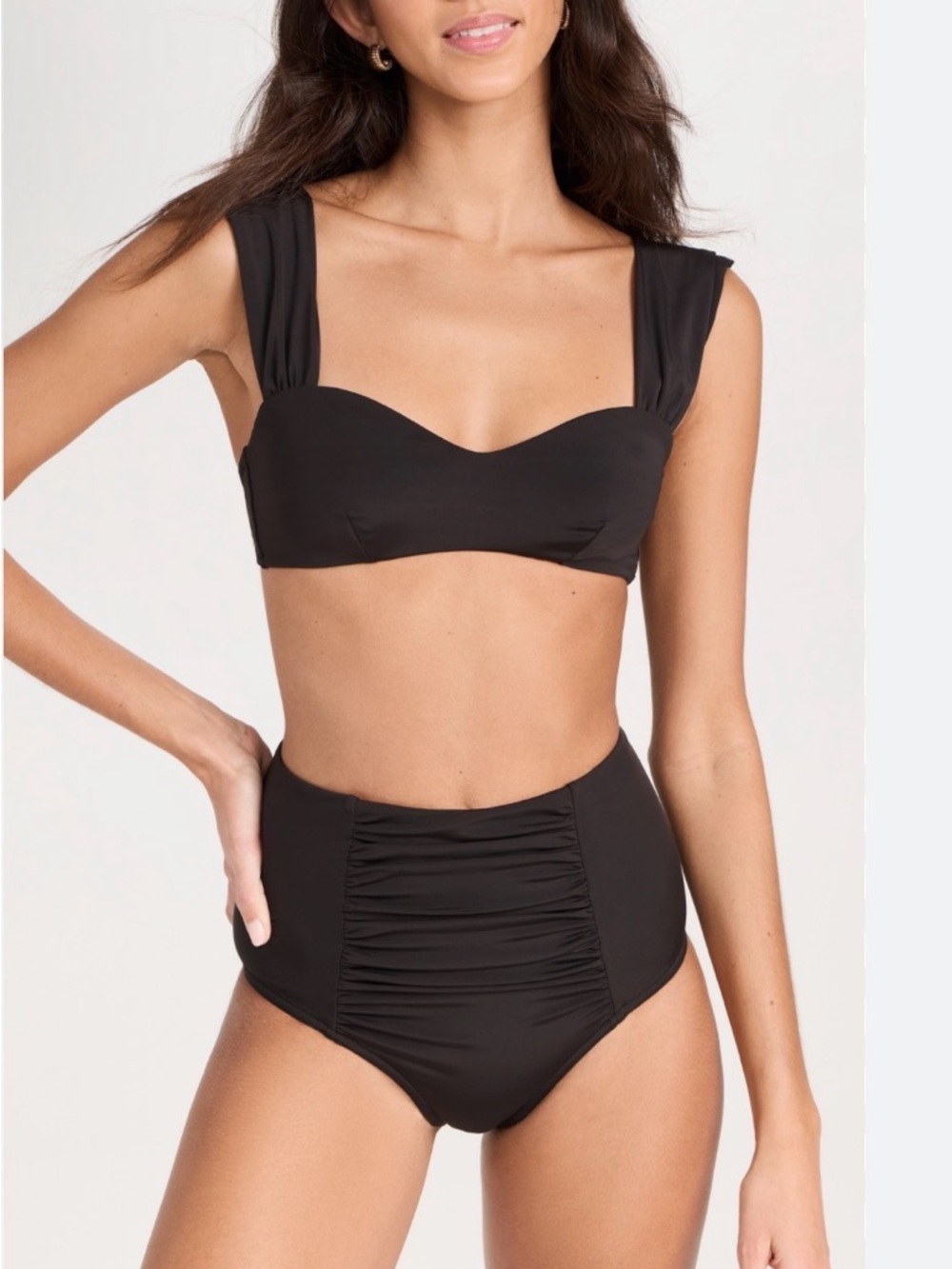 Staud Melrose Bikini Top Only NWT